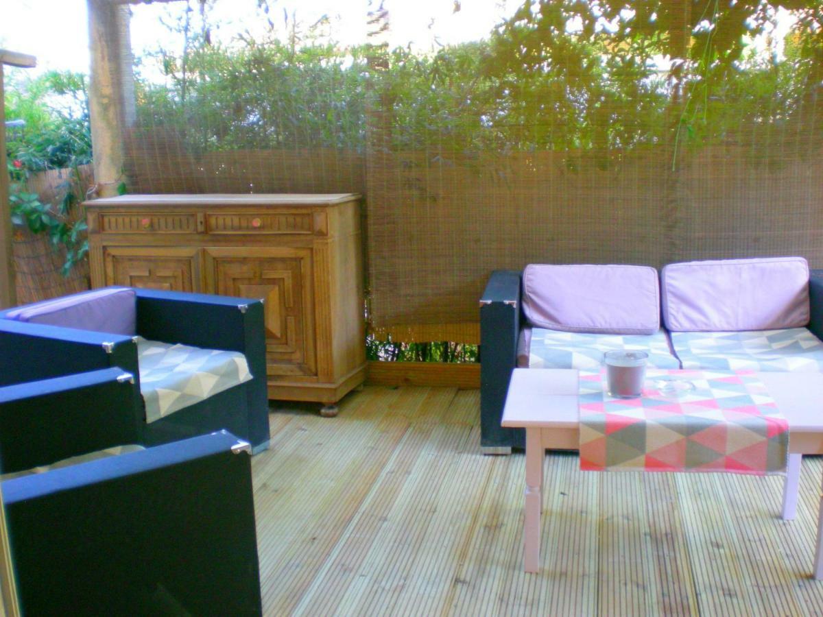 Chemin Neuf Jardin Apartment Gréoux-les-Bains Exterior foto